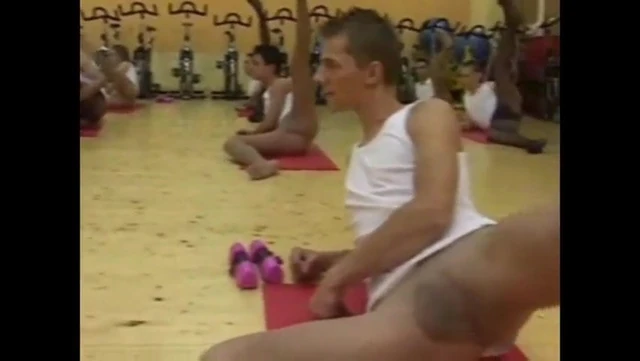 Maschi in Collant in Palestra.