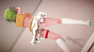 Mmd R-18 애니메이션 소녀들 섹시 댄스 클립 305