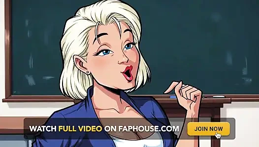 Naughty Cleavage Teachers Tease