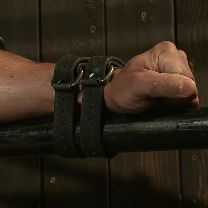 Ripped Straight Hunk with a Fat Uncut Cock Bound for the First Time.
