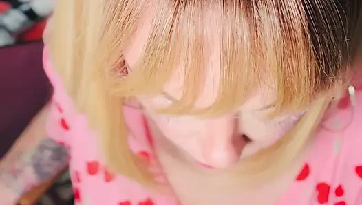 All Dangles! A Cute Tina Snua Dangling A Cigarette & Hard Smoking