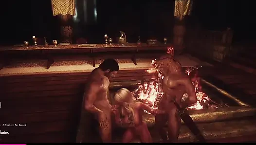 Skyrim OSEX dreier zauberer-sex