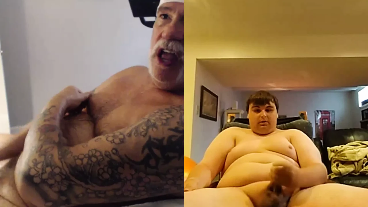 Skype Jerk Off Session with CycleMuscleBear