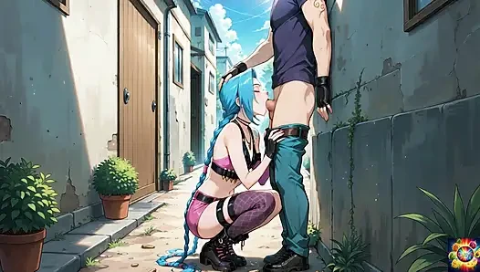 Jinx in Love - AI Animation ASMR