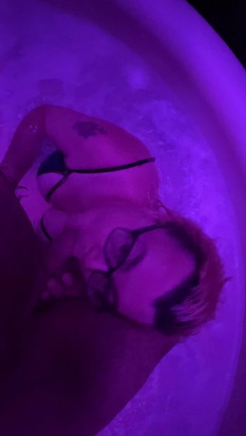 blowjob in the jacuzzi