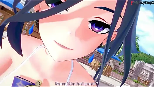Clorinde pOV blowjob-bikini - Genshin Impact