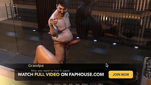 Opas Besuch -g'sv - Gameplay - Rollenspiel - Sauna - dreier