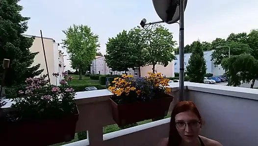Teen smokes and blows for the first time