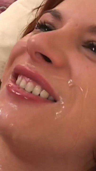 she's only happy when guys fuck her throat hard! | Clip 3