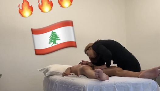 Legit Líbano TIK dando em asiático monstro pau 2º compromisso
