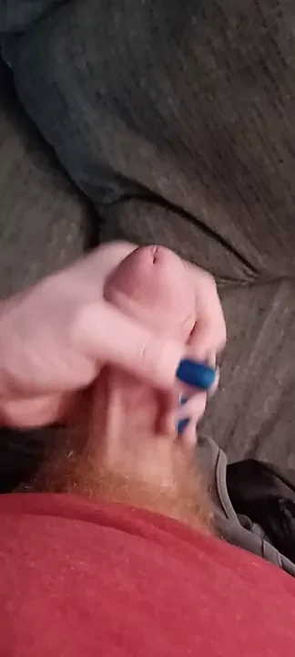 Stroking huge cock teasing my pleasurable desires