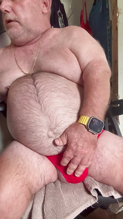 Mark Fletcher piss soaked panties, precum with lots of cum