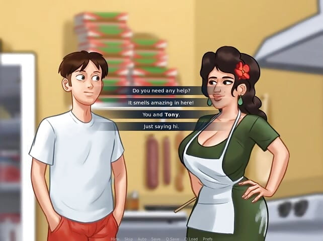 Summertime Saga Part 217 - Fit Babe Dreams About Big Dick By MissKitty2K