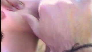 Horny Twink Rides a Man with Hairy Cock Outside After Intense Masturbation
