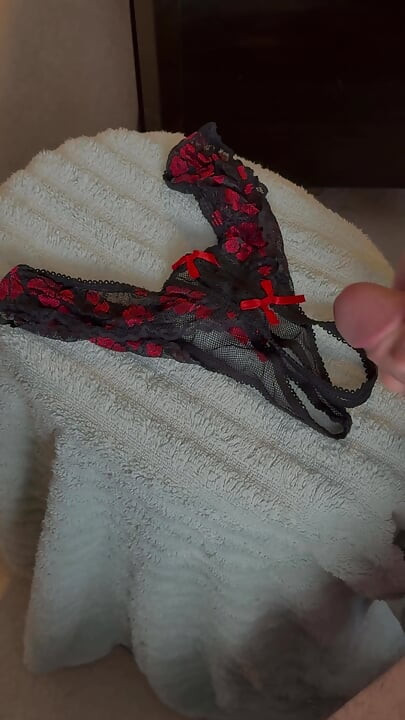 Cum on Wife’s Panties 11