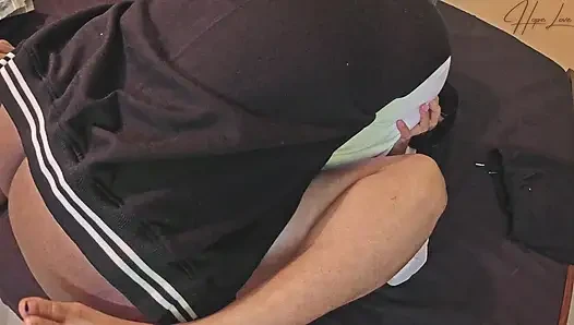 Malaysisches schönes mädchen fickt stiefbruder, fickt stiefschwester mit schönem körper