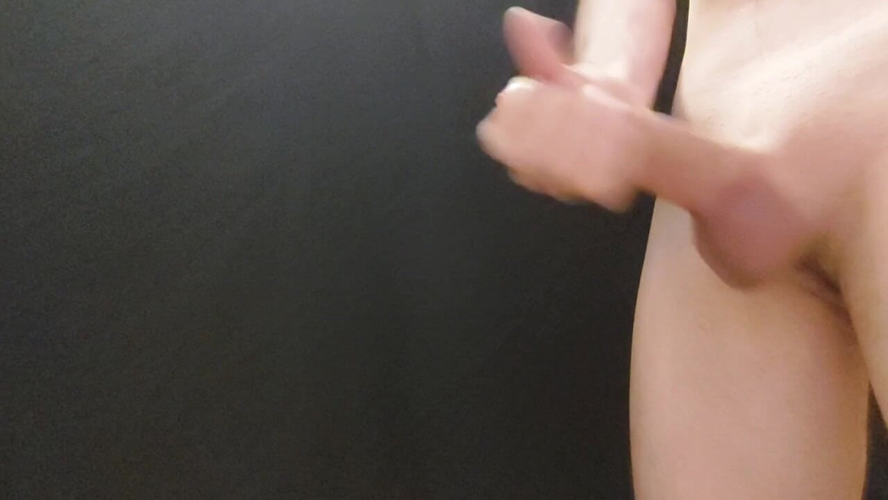 Handfree cumshot after 3 days of edging