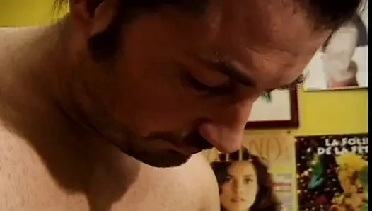 French Secretary Got Big Load on Her Ass