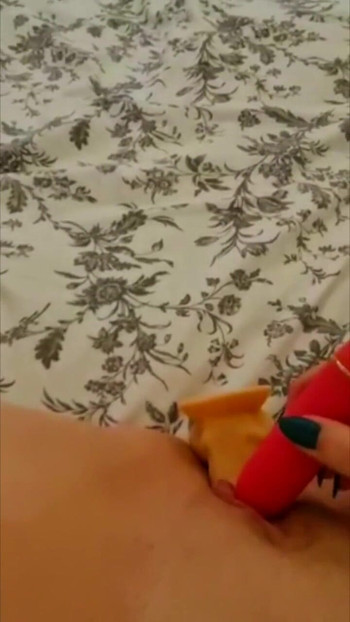 Iconic moment from "Double Dildo Penetration For Swiss Teen 18"