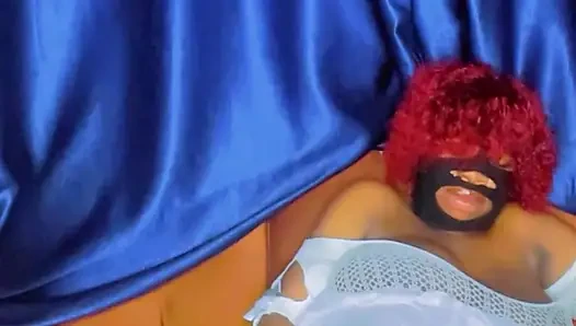 Sexy dripping pussy of a pregnant lady