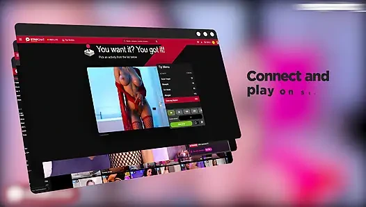 Hardcore Threesome: redpointx_'s Brunette Deepthroats While Her Friend Watches