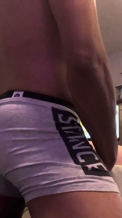 Fucking bareback while watching our videos | Clip 3