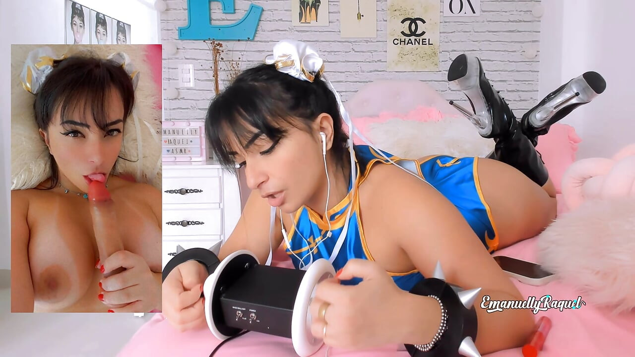 ASMR PORNO YOĞUN CHUN LI COSPLAY EMANUELLY RAQUEL KULAK YALıYOR AHEGAO ORAL SEKS VE MEME SIKIŞI