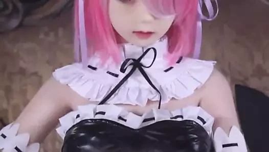 Re Zero Ram and Rem Silicone Robot Sex Dolls Show