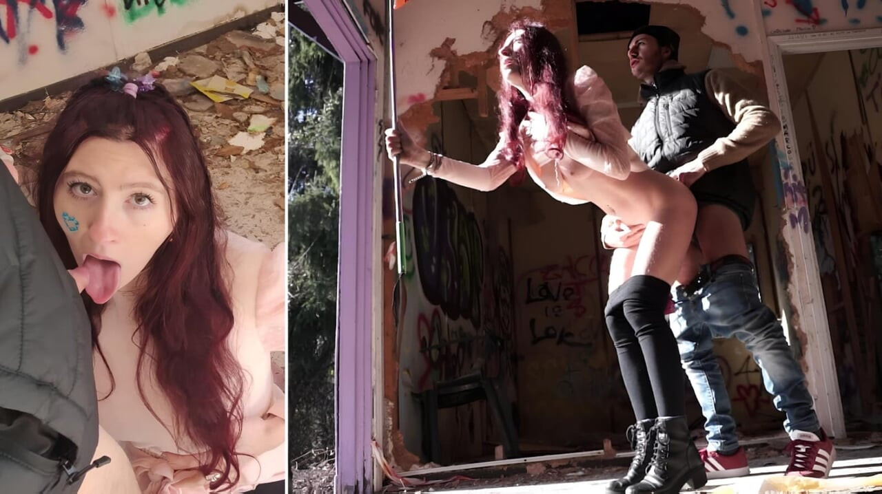 PornoVLOG - talijanski amater na👻 napuštenoj lokaciji