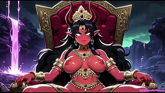 Demon-königin will geil, Ai animation