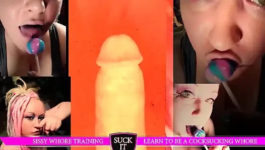 Schnüffle das frische ooey goey höschen, während ich dich zu einer sissy-schwanzlutscherin verdrehe, beinhaltet fußlecken, video-version