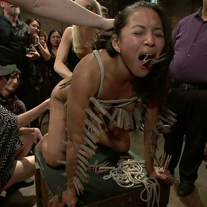 Big Booty Latina Tied and Fucked at Party