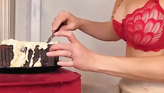 Krim dari pantatku yang sempit