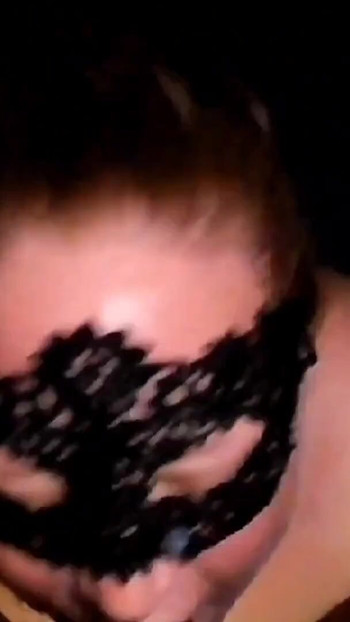 Must-see moment from "Jamming my roommates cock in my bbw throat gives me cum face I swallow"