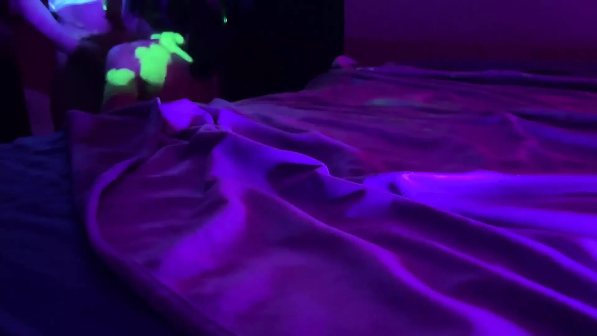 Full Video – Glow Party! Bukkake Gangbang for Cum-hungry Slut – Cliff Media Productions