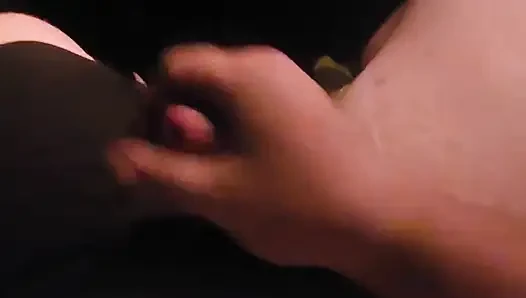 Cum in Womens Popeye Panties.