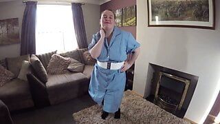 wife in Nurse Uniform with Big Tits