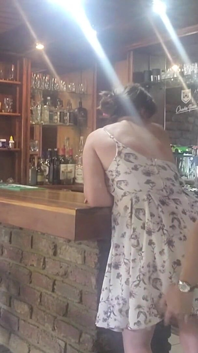 Must-see moment from "Just fun fucking the barlady after every one went hom"
