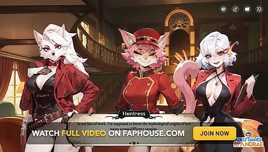Gameplay hotel bagian 2 - menjelajahi living hotel dan bertemu huntress griselda