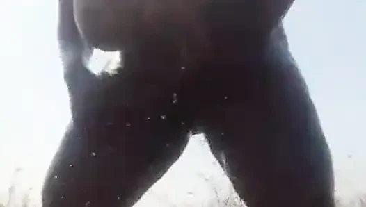 African amateur big tits naked in the village