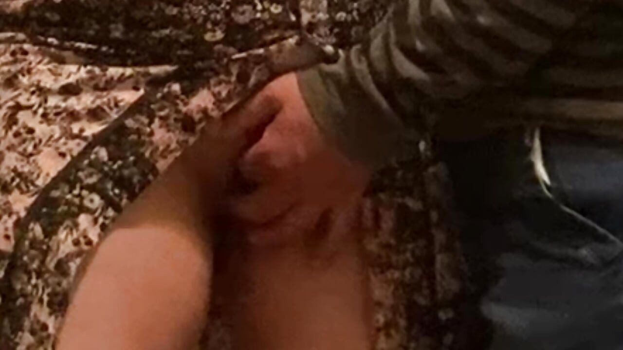 Hot Babe Gets Fingered By Old Perv