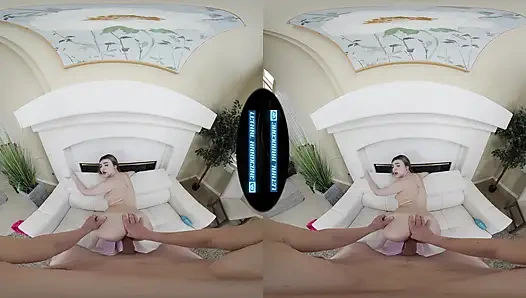 LETHAL HARDCORE VR - Slutty Babysitter Puts PUSSY In Your FACE For Rate Increase