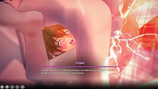 Hentai fantezim - Asuka Evangelion'un sıkı götünü sikiyorum
