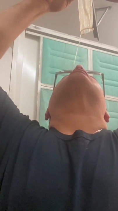 Spectacular moment from "Filled Condom"
