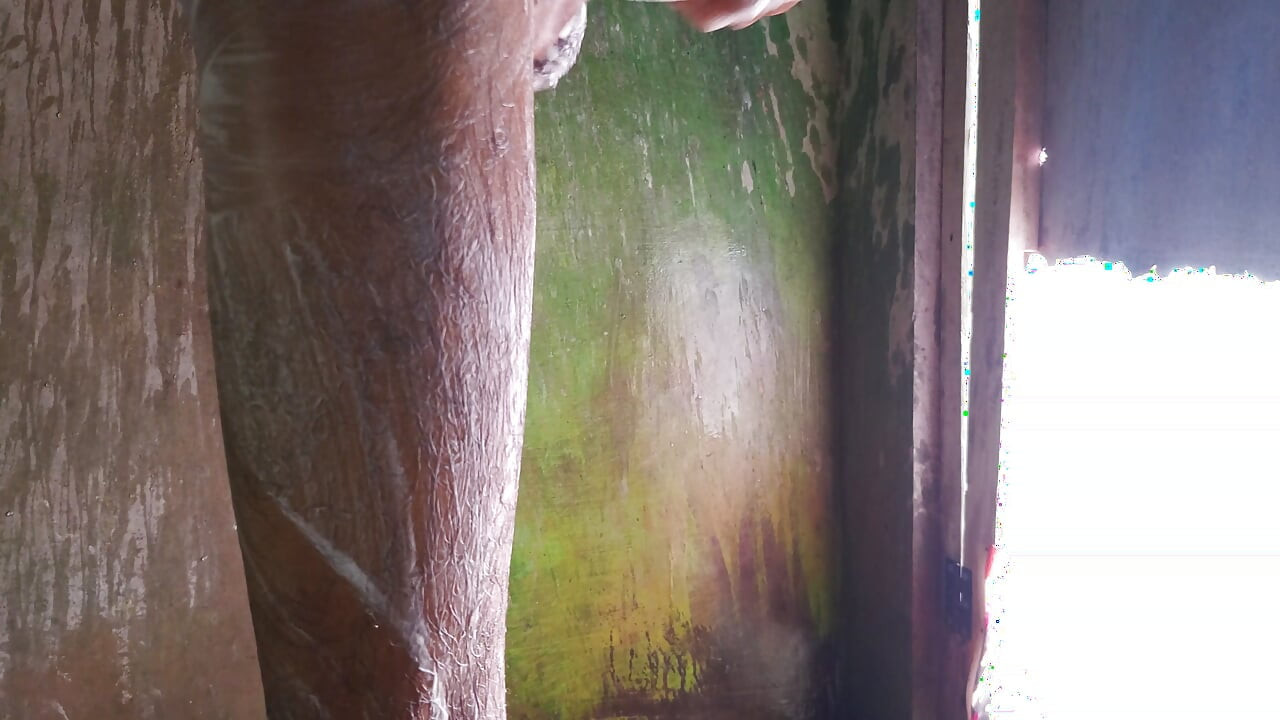 I saw my student big monster cock while he was bathing and mastrubation in bathroom