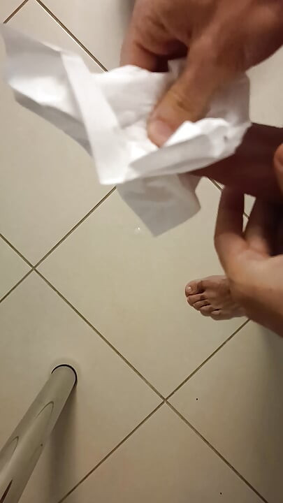 Two hands grabbing my cock hard
