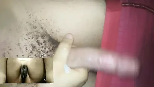 Masturbating on a video call