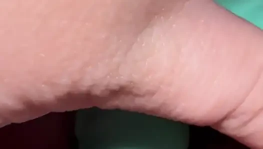 Self Thrusting Dildo in My Pussy