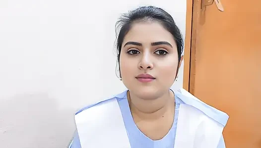 Indische bengali schönes studenten-sexvideo beim lehrer zu hause.