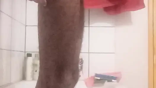 Jim jerks off and explodes a big load